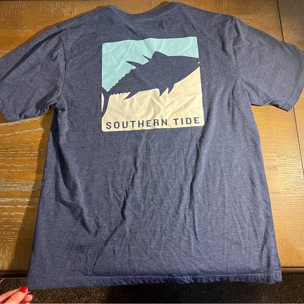Men’s Southern Tide Navy Tee - Size Medium